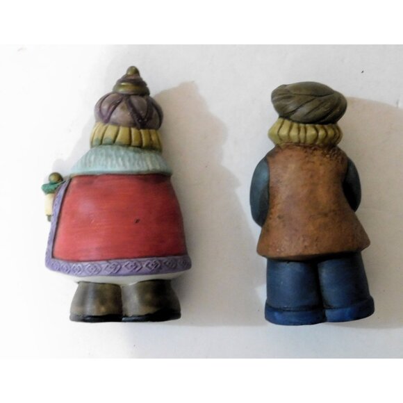 Porcelain Nativity Set 9-Piece Hand-Painted Christmas Display Holiday Workshop - Picture 10 of 16